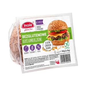 Bułka hamburger bezglutenowa 140g INCOLA