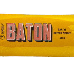 Baton daktyl-orzechy ziemne bez dodatku cukrów 40g KRUKAM
