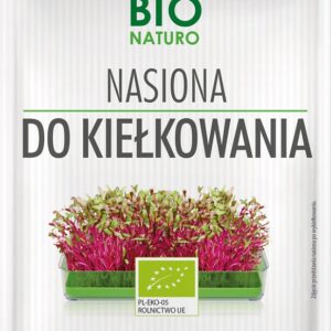 Nasiona do kiełkowania Burak ćwikłowy BIO 25g BIONATURO