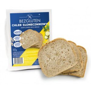 Chleb słonecznikowy 300g BEZGLUTEN chleb bez glutenu