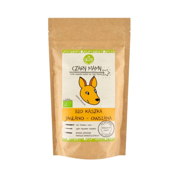 Kaszka Jaglano - Owsiana BIO Czary Mamy 200g HELPA