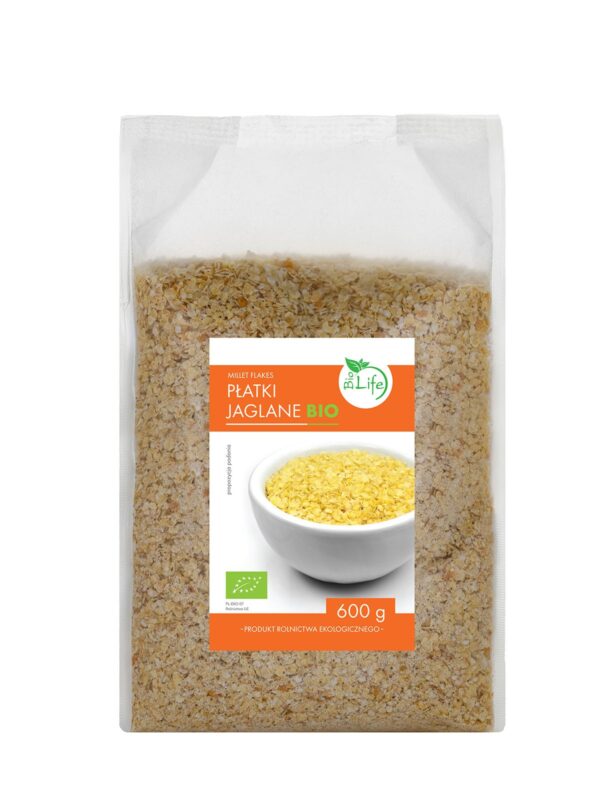 Płatki jaglane BIO 600g BIOLIFE