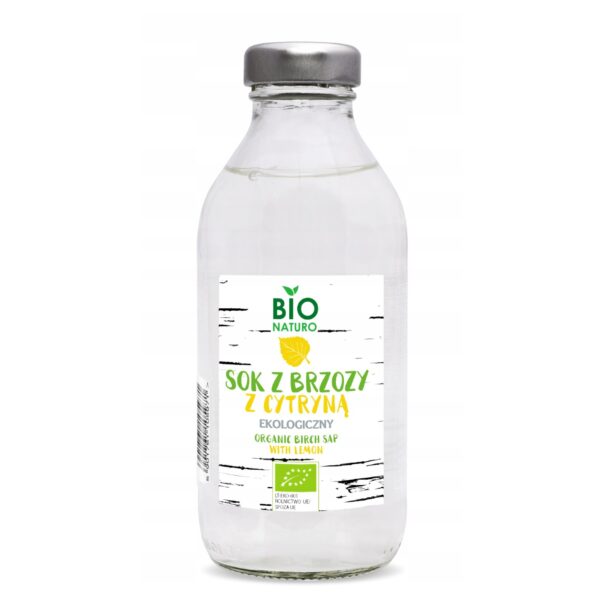 Sok z brzozy z cytryną BIO 330 ml BIONATURO