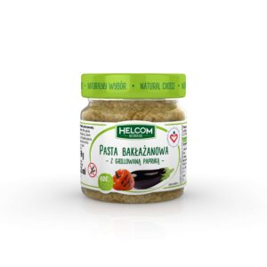 Pasta bakłażanowa z grillowaną papryką 190g HELCOM