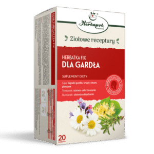 Herbatka dla gardła 20x2g HERBAPOL KRAKÓW