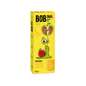 Przekąska jabłko banan bez dodatku cukru 30g BOB SNAIL