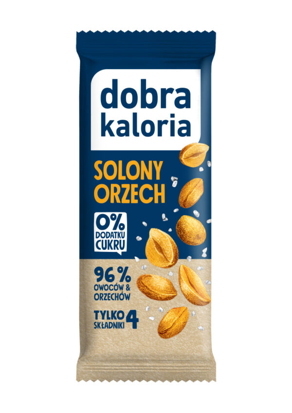 Baton solony orzech 35g DOBRA KALORIA