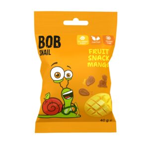 Żelki owocowe Fruit Snack Mango 40g BOB SNAIL
