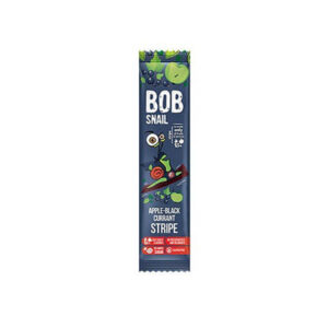 Przekąska jabłkowo-czarna porzeczka bez dodatku cukrów 14g BOB SNAIL