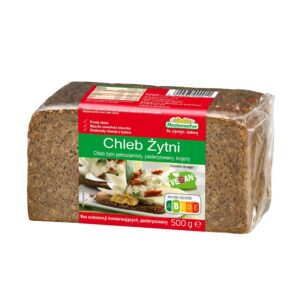 Chleb żytni z siemieniem lnianym 500g BENUS