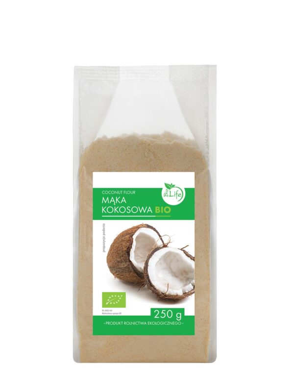 Mąka kokosowa BIO 250g BIOLIFE
