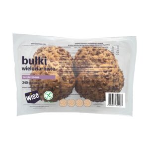 Bułki wieloziarniste bezglutenowe 240g WISO