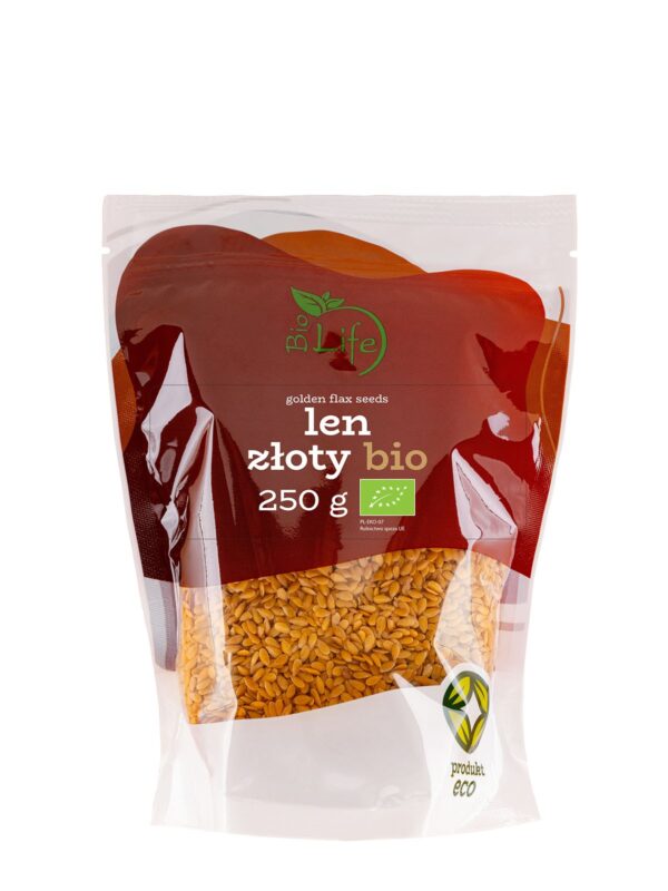 Len złoty BIO 250g BIOLIFE