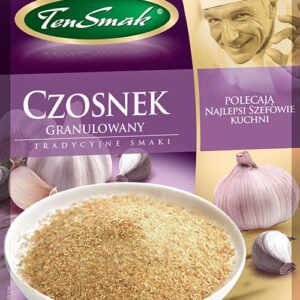 Czosnek suszony granulowany 20g TENSMAK