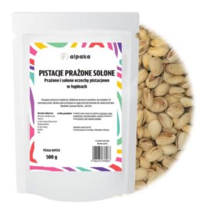 PISTACJE PRAŻONE SOLONE 500g ALPAKA