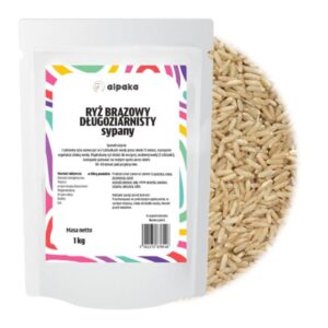 Ryż brązowy 1 kg ALPAKA