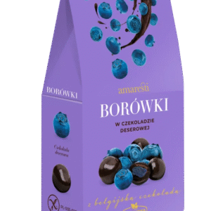 Borówki w czekoladzie deserowej 80g AMARESTI