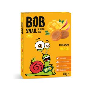 Przekąska mango bez dodatku cukru 60g BOB SNAIL