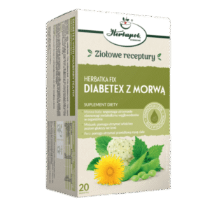 HERBAPOL KRAKÓW Herbatka diabetex z morwą 20x2g