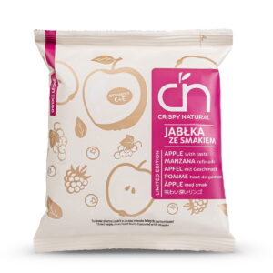 Chipsy z jabłka o smaku owoców leśnych z witaminami 18 g CRISPY NATURAL
