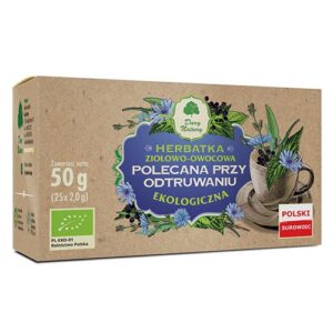 Herbatka Polecana przy odtruwaniu BIO 25x2g DARY NATURY