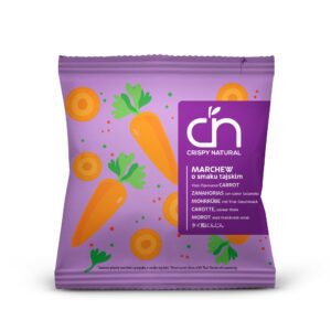 Chipsy marchew o smaku tajskim 18 g CRISPY NATURAL