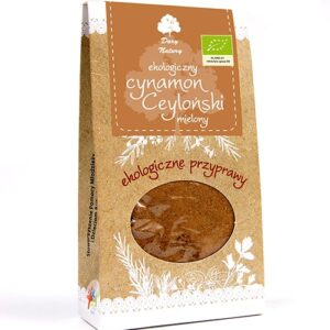 Cynamon cejloński mielony BIO 60g DARY NATURY