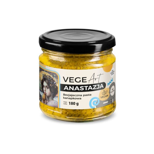 Anastazja bezjajeczna pasta kanapkowa 180g VEGE ART