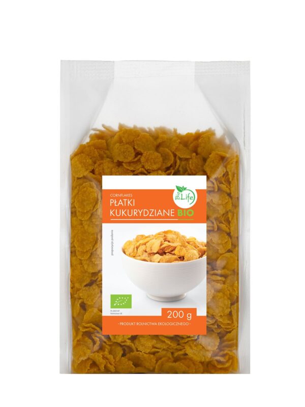 Płatki kukurydziane BIO 200g BIOLIFE