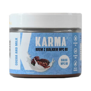 Krem z białkiem COCOA AND MILK 250g KARMA BARS