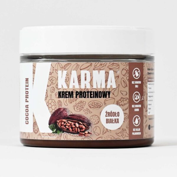 Krem proteinowy COCOA PROTEIN 250g KARMA BARS