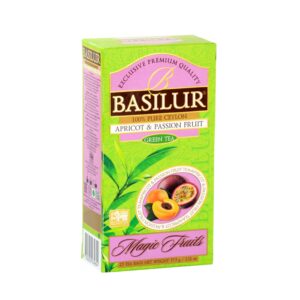Herbata zielona - Apricot&Passion Fruit saszetka 25x1,5g BASILUR