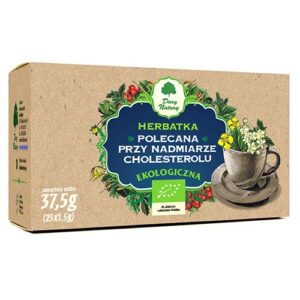 Herbatka Polecana przy nadmiarze cholesterolu BIO 25x1,5g DARY NATURY