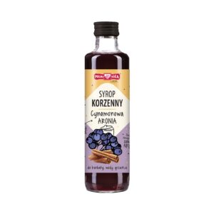 Syrop korzenny: Cynamonowa aronia 250ml POLSKA RÓŻA