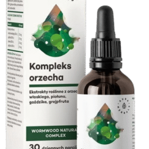 Orzech + piołun ekstrakt krople 50ml AURA
