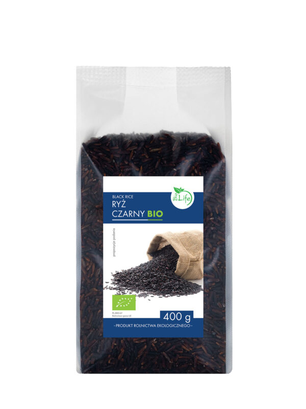 Ryż czarny BIO 400g BIOLIFE