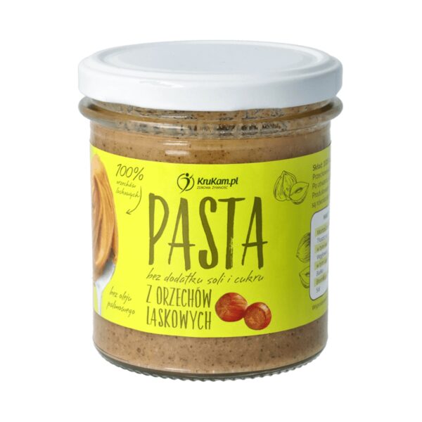Pasta z orzechów laskowych 300g KRUKAM