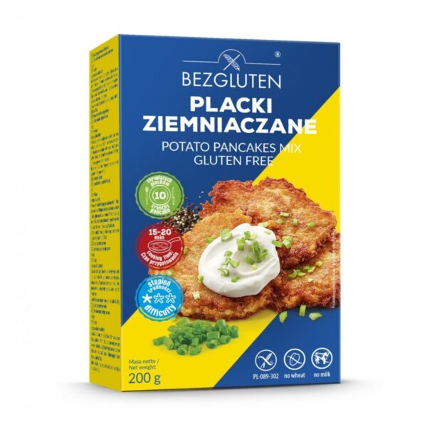 Placki ziemniaczane - mieszanka bezglutenowa 200g BEZGLUTEN
