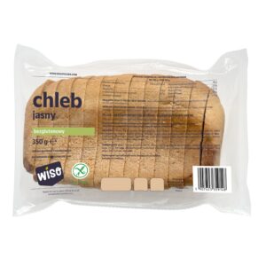 Chleb jasny bezglutenowy 350g WISO chleb bez glutenu