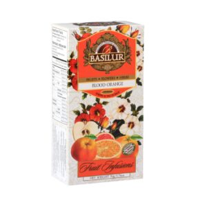 Herbatka owocowa - czerwona pomarańcza 25x2g BASILUR