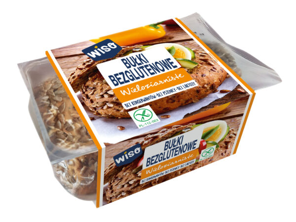 Bułki wieloziarniste bezglutenowe 240g WISO
