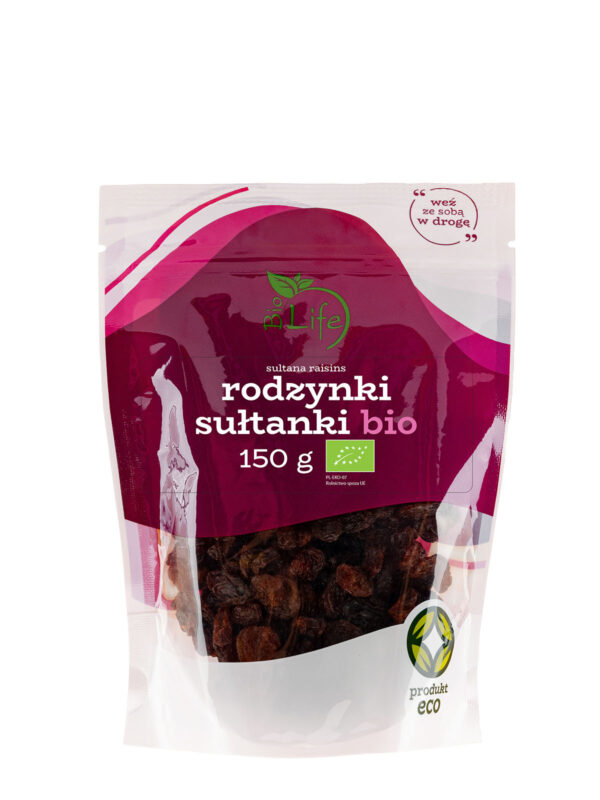 Rodzynki sułtanki BIO 150g BIOLIFE