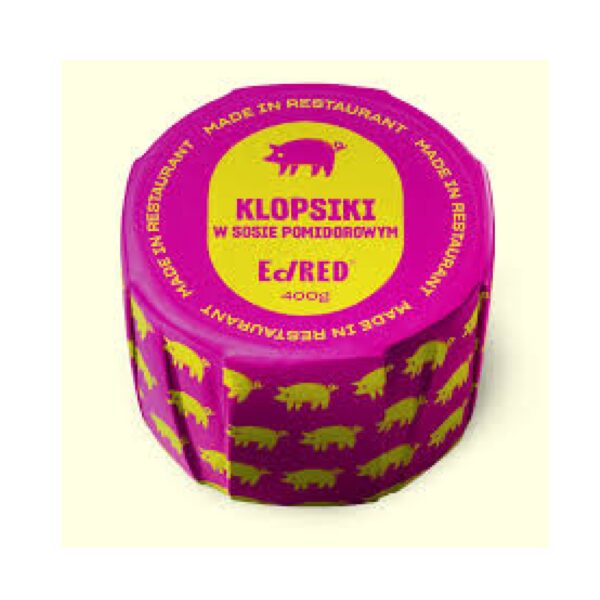 Klopsiki wieprzowe w sosie pomidorowym 400g ED RED CASUAL