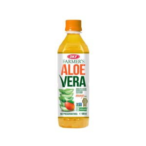 Napój Farmer's Aloe Vera z cząstkami aloesu Mango 500ml OKF