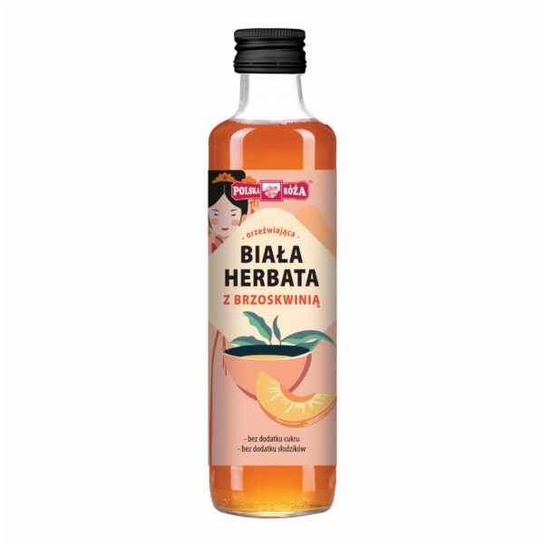 Herbata Biała herbata z brzoskwinią 250ml POLSKA RÓŻA