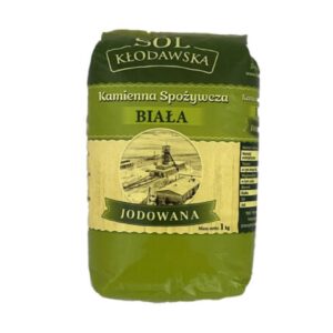 Sól kamienna spożywcza jodowana 1kg KŁODAWA