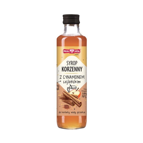 Syrop korzenny: z cynamonem cejlońskim POLSKA RÓŻA