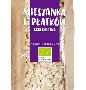 Mieszanka 6 płatków BIO 300g BIONATURO