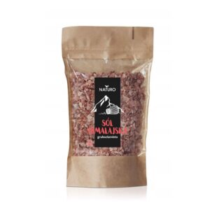 Sól himalajska  gruboziarnista  500g NATURO