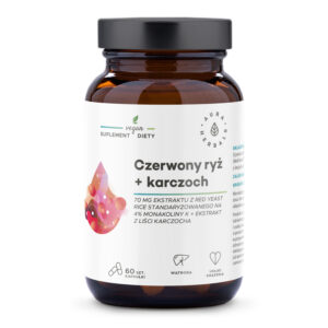 Czerwony ryż + karczoch 60 kapsułek AURA